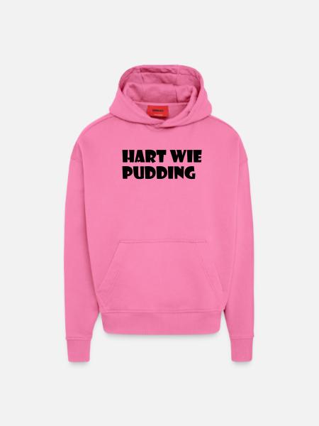 Hart wie Pudding - Hoodie- made by SPREAD  - AURA PINK