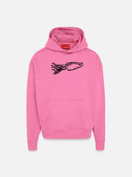 Octopus - Hoodie- made by SPREAD  - AURA PINK
