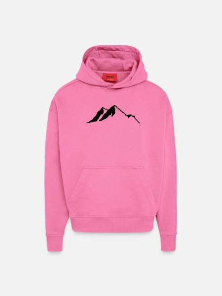 Berge - Hoodie- made by SPREAD - AURA PINK