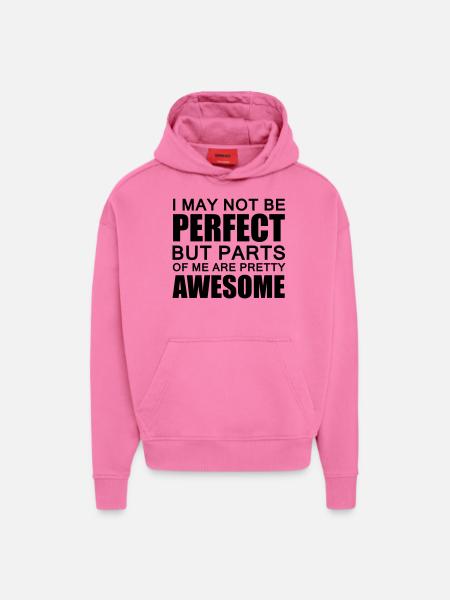 Awesome - Hoodie- made by SPREAD  - AURA PINK