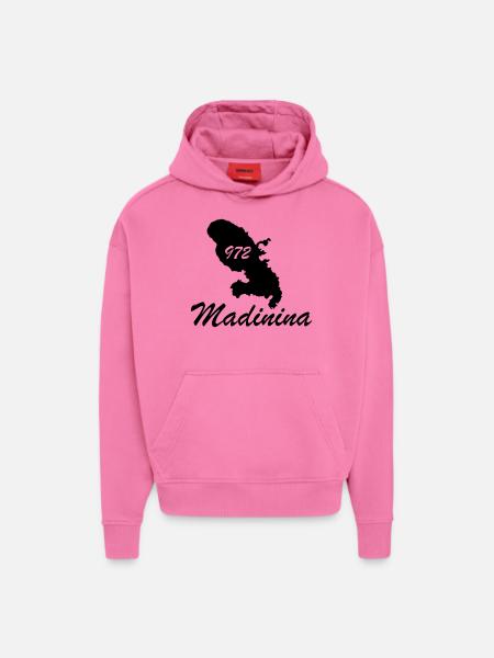 madinina - Hoodie- made by SPREAD - AURA PINK