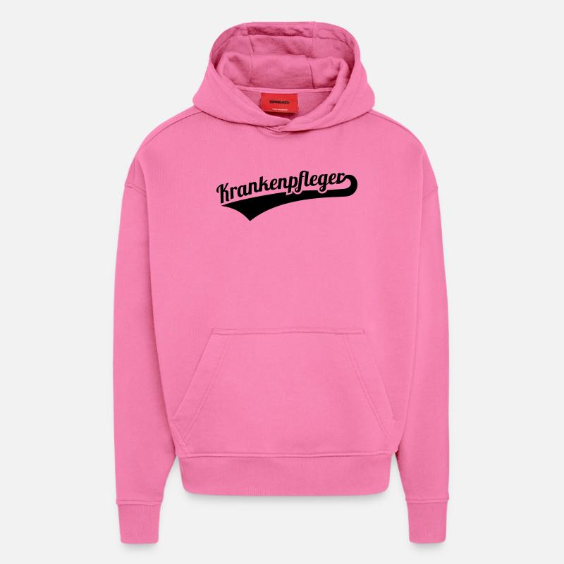 Krankenpfleger - Hoodie- made by SPREAD  - AURA PINK