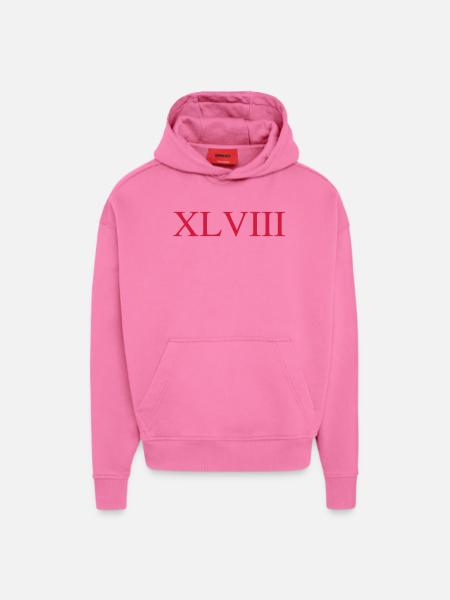 48 - Hoodie- made by SPREAD  - AURA PINK