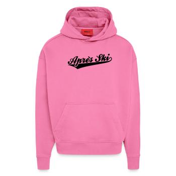 Après Ski - Hoodie- made by SPREAD  - AURA PINK - Vorne - Dylan (187cm)