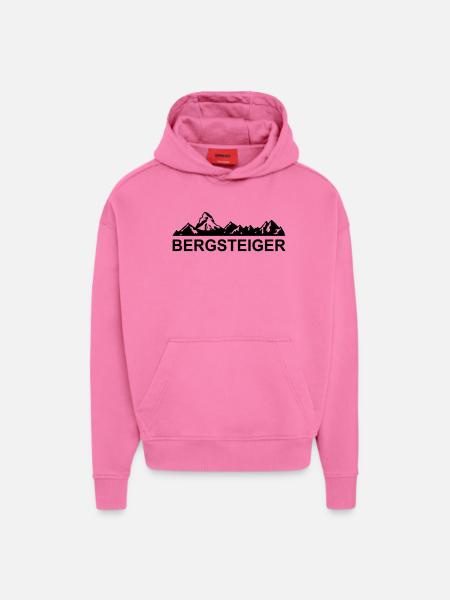 bergsteiger - Hoodie- made by SPREAD  - AURA PINK