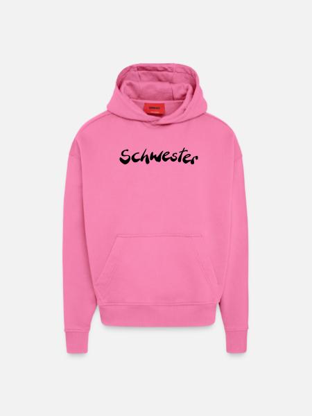 Schwester - Hoodie- made by SPREAD  - AURA PINK