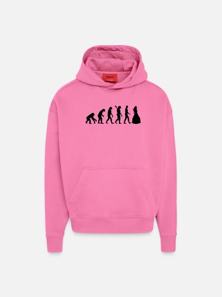 Princess - Hoodie- made by SPREAD  - AURA PINK