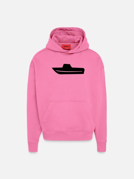 Motorboot Fischerboot Boot Kapitän - Hoodie- made by SPREAD  - AURA PINK