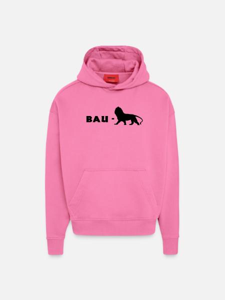 bauloewe - Hoodie- made by SPREAD - AURA PINK