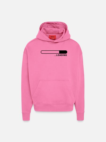 loading_balken_f1_ - Hoodie- made by SPREAD - AURA PINK