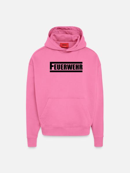 Feuerwehr - Hoodie- made by SPREAD - AURA PINK
