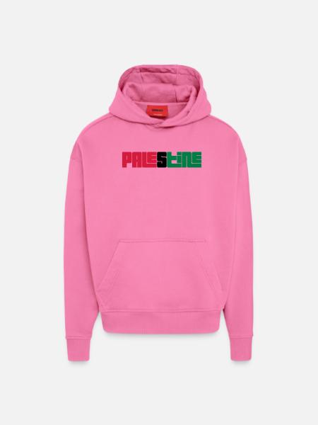 Palestine - Hoodie- made by SPREAD  - AURA PINK