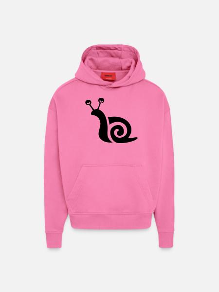mask - Hoodie- made by SPREAD - AURA PINK