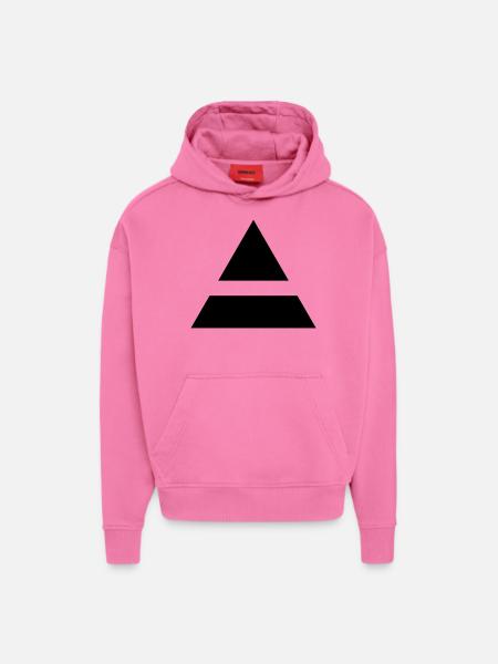 Triad - Hoodie- made by SPREAD  - AURA PINK