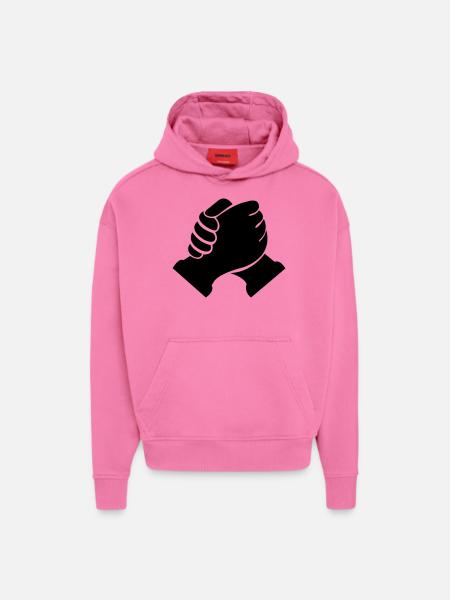 haende - Hoodie- made by SPREAD  - AURA PINK