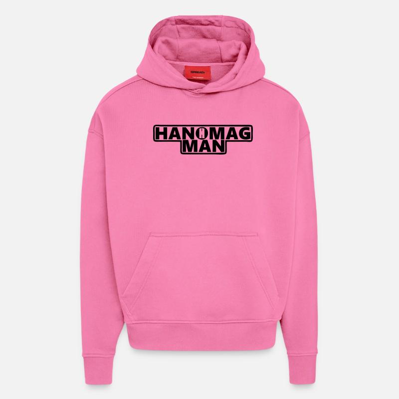 Hanomag Man - Hoodie- made by SPREAD  - AURA PINK