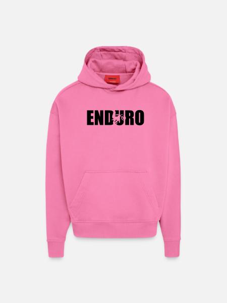 Enduro - Hoodie- made by SPREAD  - AURA PINK