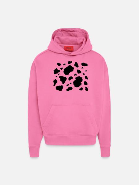 Cow Skin 2 - Hoodie- made by SPREAD  - AURA PINK