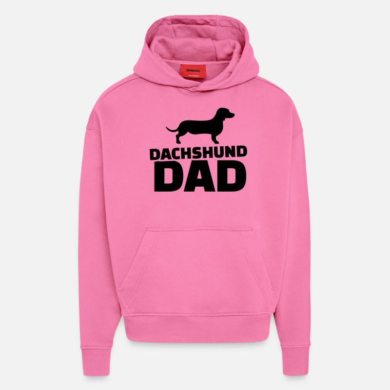 Dackel - Hoodie- made by SPREAD  - AURA PINK