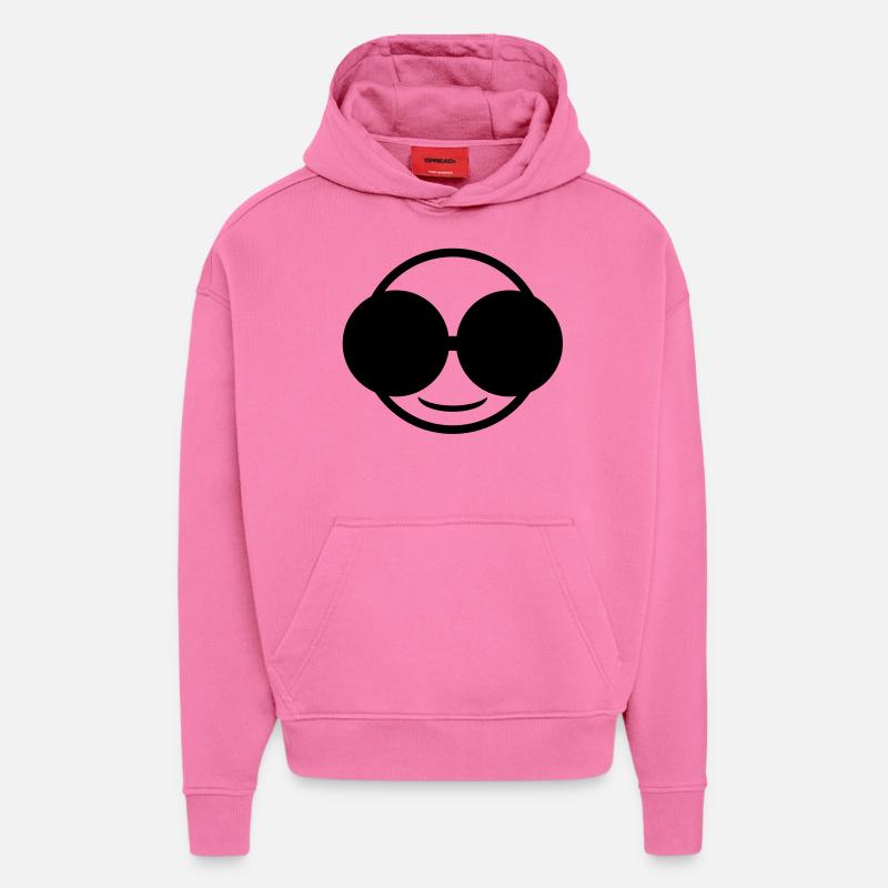 blind - Hoodie- made by SPREAD  - AURA PINK