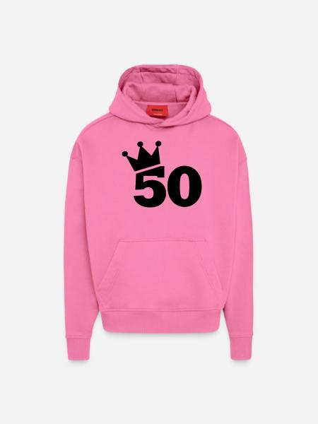 50 - Hoodie- made by SPREAD  - AURA PINK
