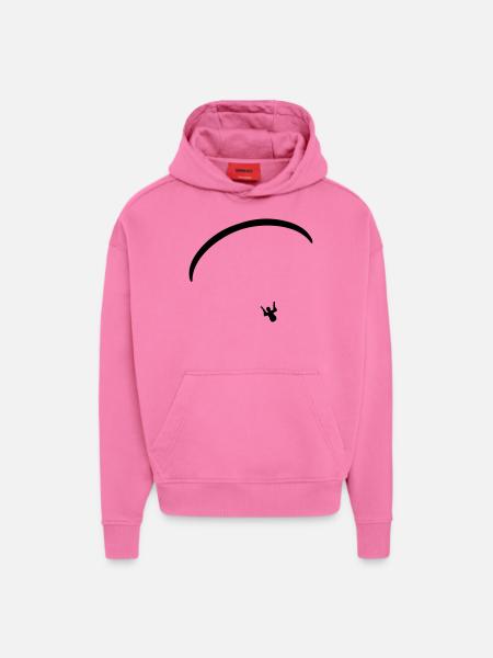 Paragliding - Hoodie- made by SPREAD  - AURA PINK