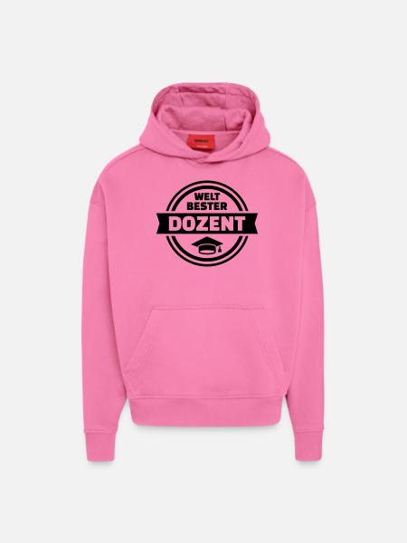 Dozent - Hoodie- made by SPREAD - AURA PINK