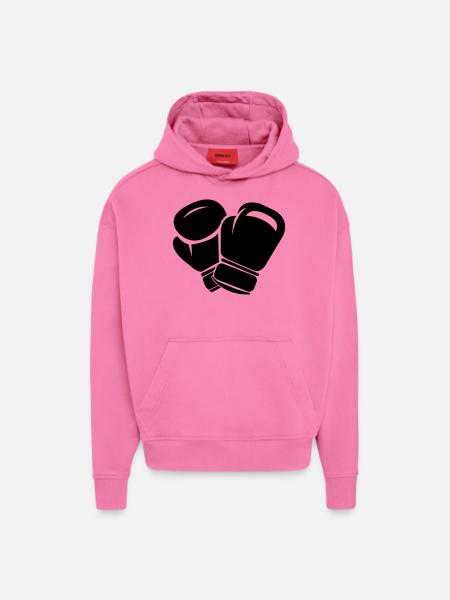 box_handschuhe - Hoodie- made by SPREAD  - AURA PINK