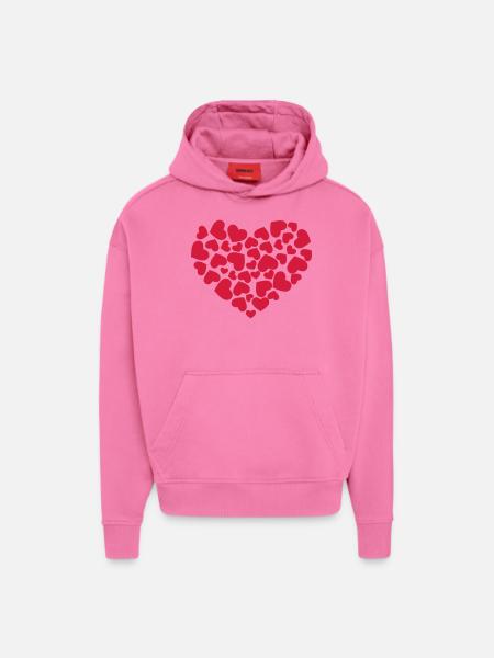 Herzen - Hoodie- made by SPREAD - AURA PINK