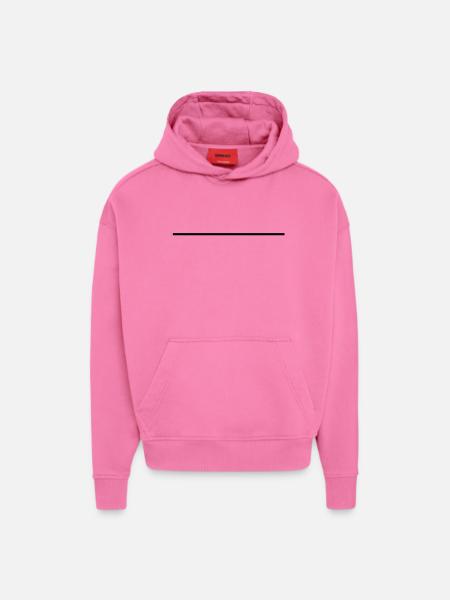 strich_yx1 - Hoodie- made by SPREAD  - AURA PINK