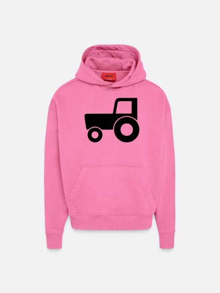 Trecker - Hoodie- made by SPREAD - AURA PINK