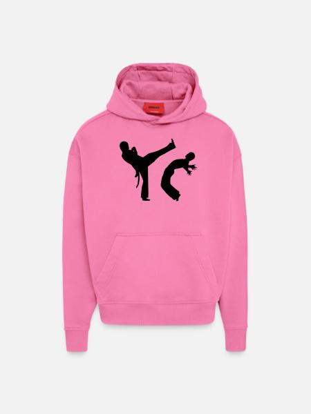 Capoeira - Hoodie- made by SPREAD  - AURA PINK