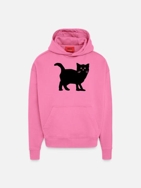 Katze - Hoodie- made by SPREAD - AURA PINK