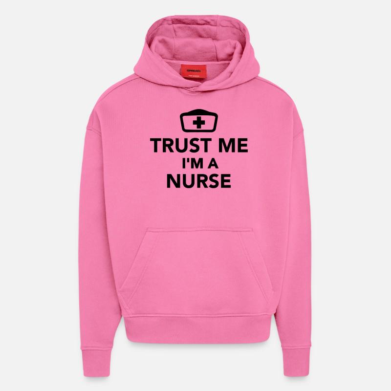 Krankenschwester - Hoodie- made by SPREAD  - AURA PINK