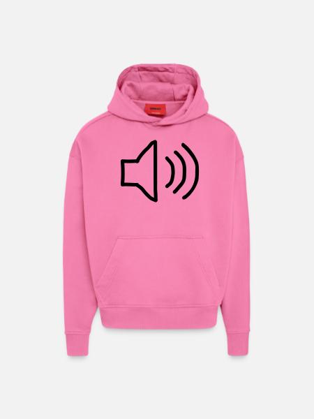 Lautsprecher - Hoodie- made by SPREAD  - AURA PINK