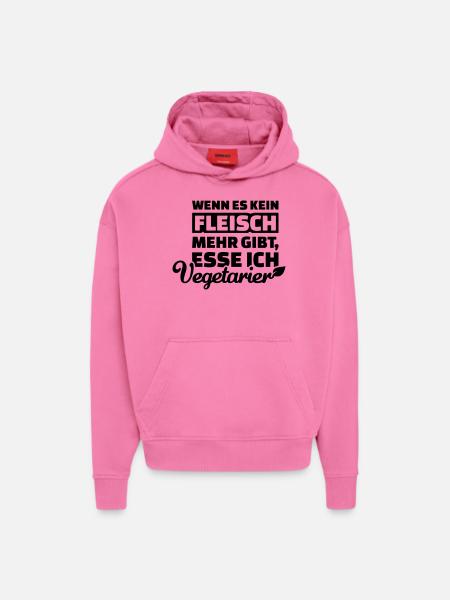 Fleisch - Hoodie- made by SPREAD  - AURA PINK