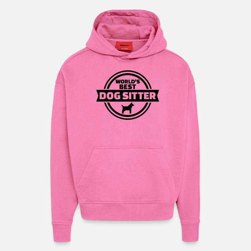Hundesitter - Hoodie- made by SPREAD  - AURA PINK