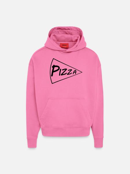 Pizza - Hoodie- made by SPREAD - AURA PINK