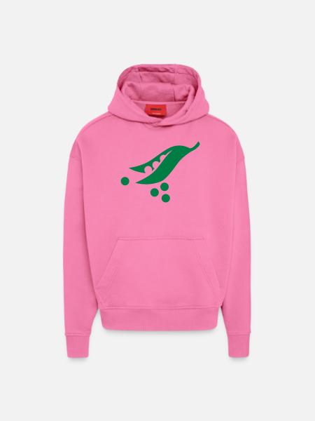 Peas - Hoodie- made by SPREAD  - AURA PINK