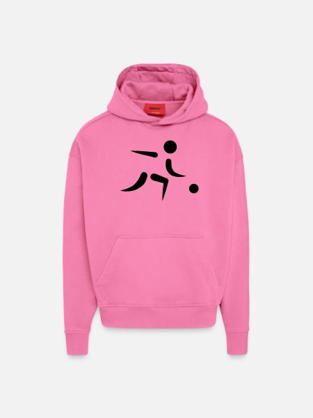 Bowling - Hoodie- made by SPREAD  - AURA PINK