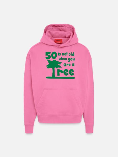 50 - Hoodie- made by SPREAD  - AURA PINK