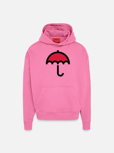 Regenschirm Icon Symbol - Hoodie- made by SPREAD - AURA PINK