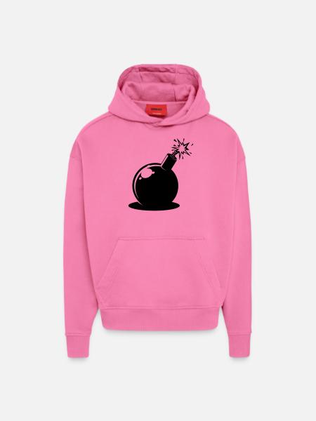 Bombe - Hoodie- made by SPREAD - AURA PINK