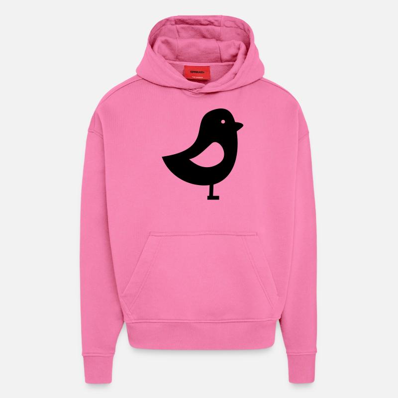 Vogel - Hoodie- made by SPREAD  - AURA PINK
