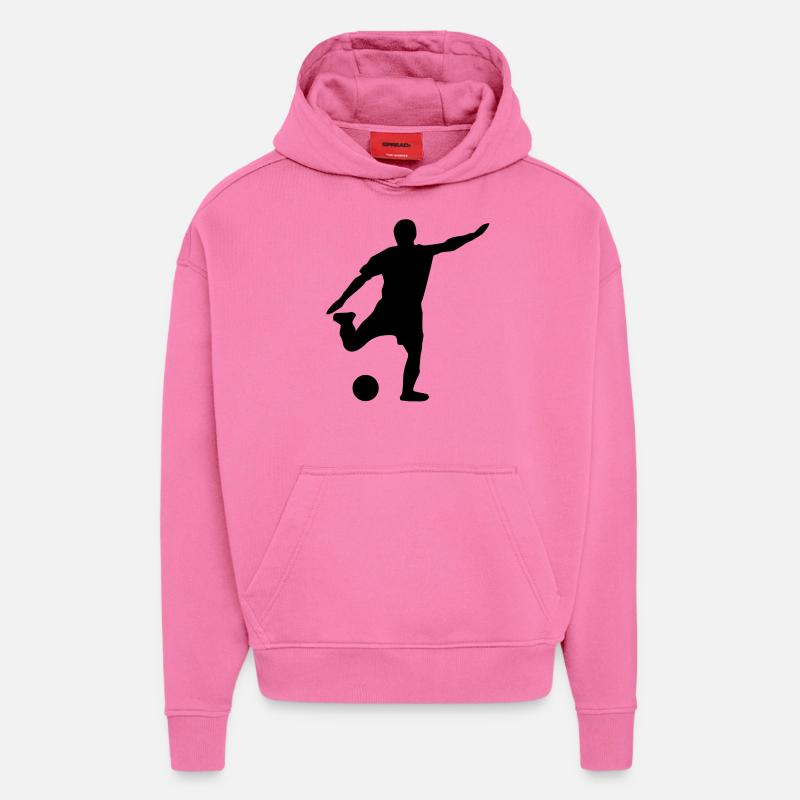 Fußball - Hoodie- made by SPREAD  - AURA PINK