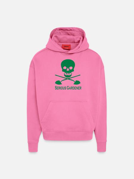 Garden - Hoodie- made by SPREAD - AURA PINK