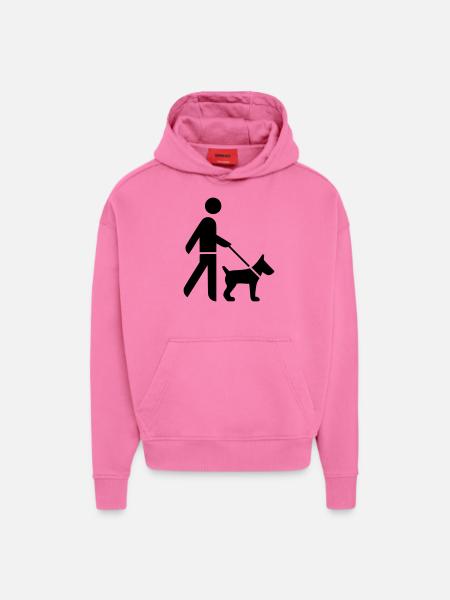 Gassi Herrchen - Hoodie- made by SPREAD  - AURA PINK