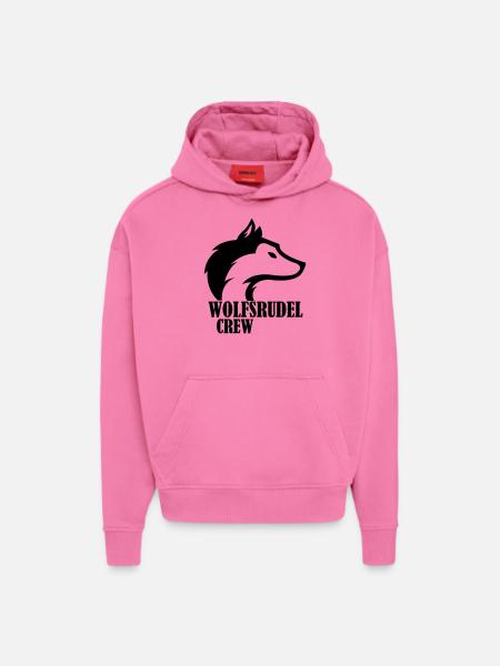 wolfsrudel_crew_01 - Hoodie- made by SPREAD - AURA PINK