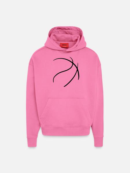 Basketball 12 Artboard 12 - Hoodie- made by SPREAD  - AURA PINK