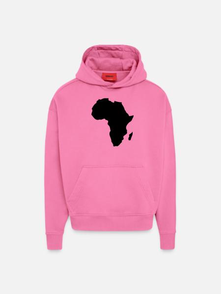 Africa - Hoodie- made by SPREAD  - AURA PINK